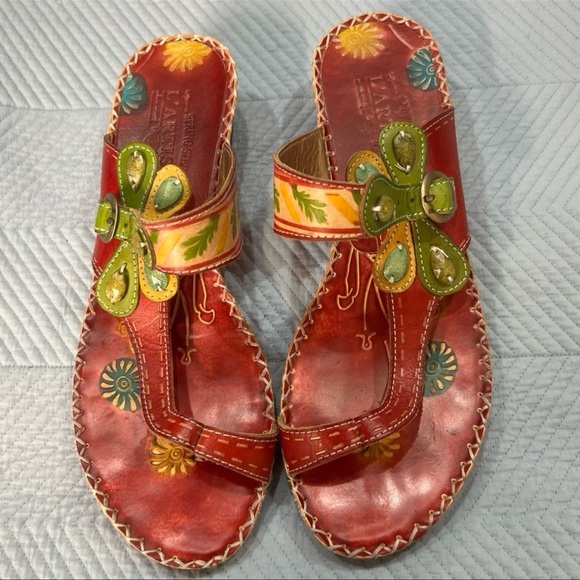 L'Artiste by Spring Step Santorini Women’s Sandals Sz 40 - Picture 1 of 12